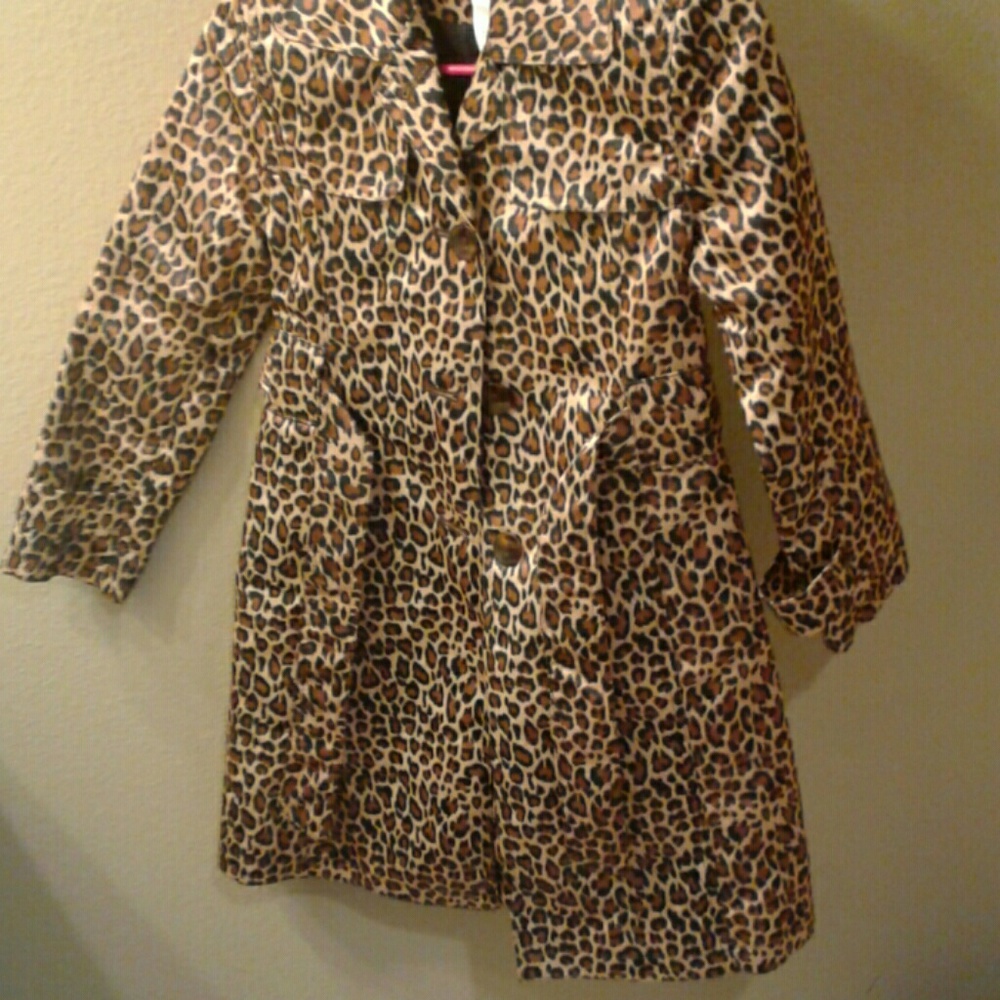 Rothschild jacket leopard size 10